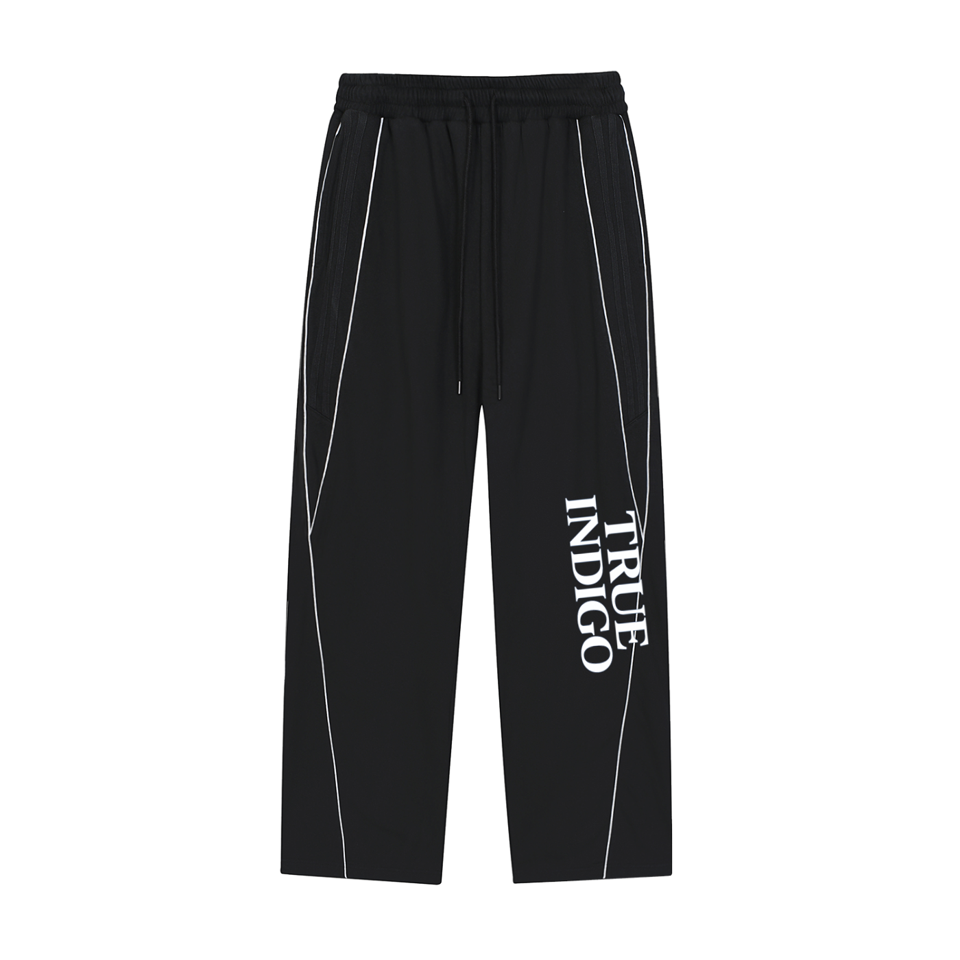 Reflection Striped Straight-Leg Sweatpants