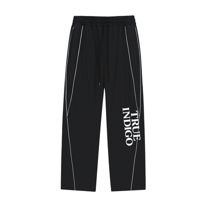 Reflection Striped Straight-Leg Sweatpants