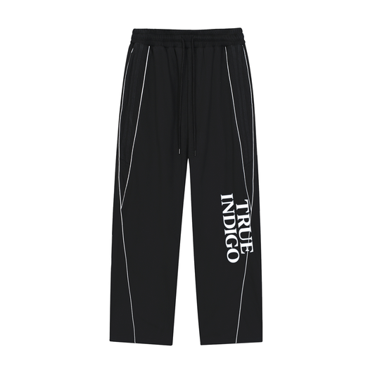 Reflection Striped Straight-Leg Sweatpants