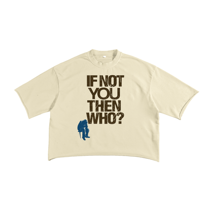 French Terry Raw Edge T-Shirt