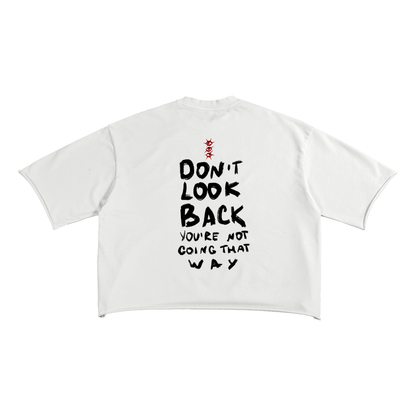 French Terry Raw Edge T-Shirt