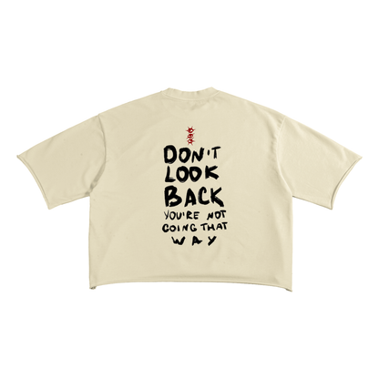 French Terry Raw Edge T-Shirt