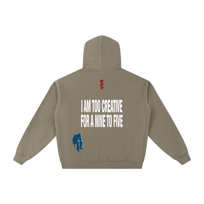 Essential Fleece Zip-Through Hoodie