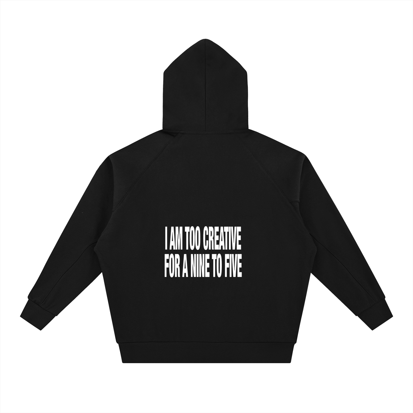 Dolman Sleeve Zip-Through Fleece  Hoodie