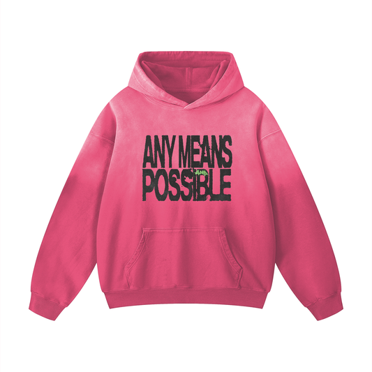 Heavyweight Sunfade Oversized Hoodie