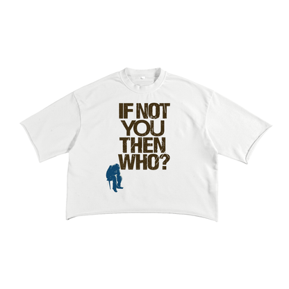 French Terry Raw Edge T-Shirt